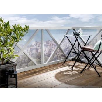 MALLA NORTENE ROLLO CUADRANET GRIS PLASTICO 1X25M 5X5MM