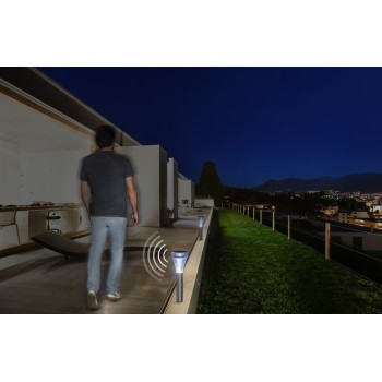 LUZ SOLAR LED SENSEIS ALTA INTENSIDAD CON DETECTOR.+KIT FIJACIÓN