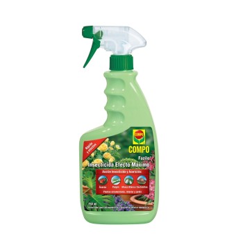 INSECTICIDA EFECTO MÁXIMO PISTOLA 750ML