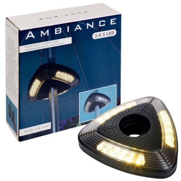 LUZ PARASOL KOOPMAN LED PARA MASTILES DE 38-48MM