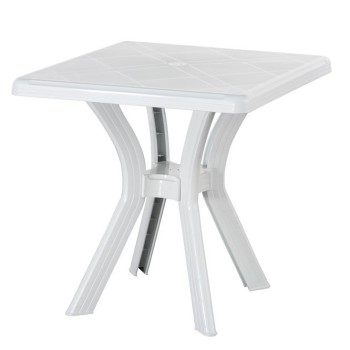 MESA IDEA EUROPE DAITO RESINA INYECTADA CUADRADA 73X75X75 CM ANTRACITA