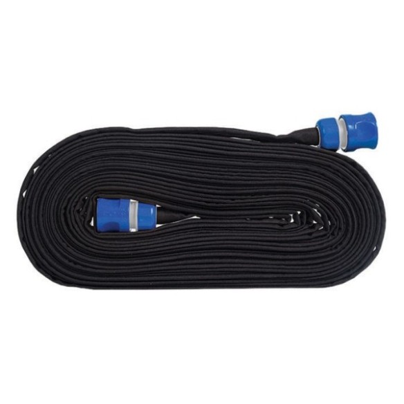 MANGUERA POROSA 15 MM X 15 M CON ACOPLES RÁPIDOS