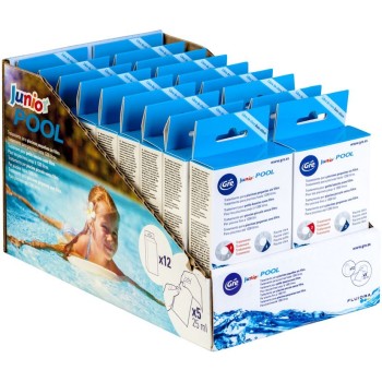 TRATAMIENTO PARA PISCINAS INFANTILES SIN FILTRACIÓN - PACK DE 5 SOBRES