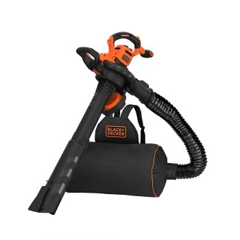 SOPLADOR ASPIRADOR TRITURADOR BLACK&DECKER BEBLV300-QS 3000 W MOCHILA