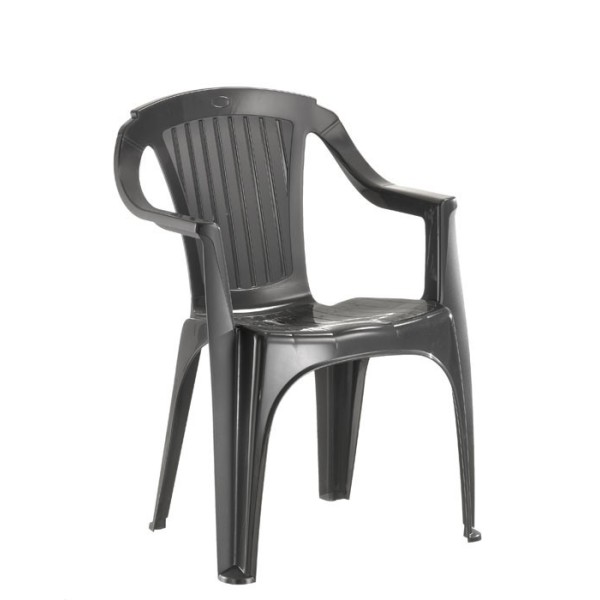 SILLA IDEA EUROPE VERONA RESINA INYECTADA ANTRACITA