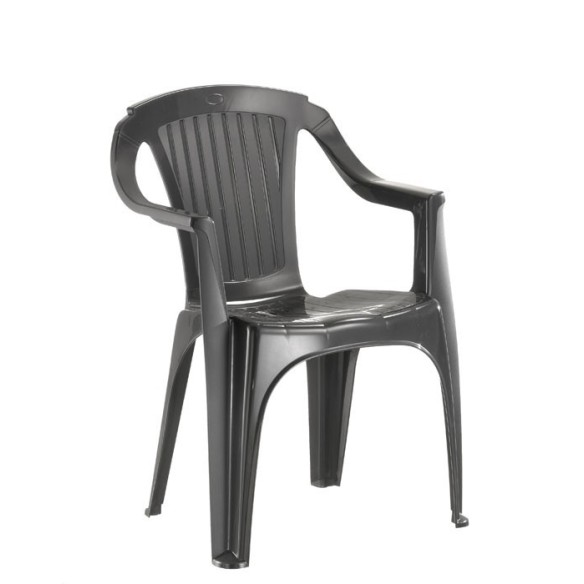 SILLA IDEA EUROPE VERONA RESINA INYECTADA ANTRACITA