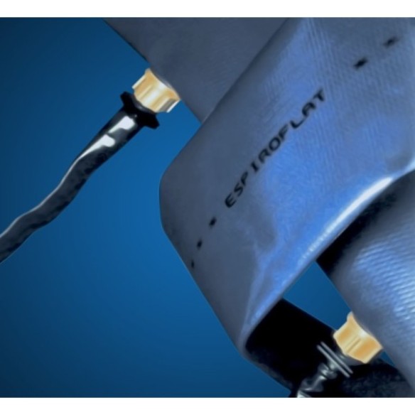 MANGUERA PLANA ESPIROFLAT 100MT 40 MM