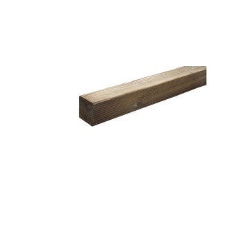 POSTE FOREST STYLE CUADRADO PINO MADERA 9X9X180 CM