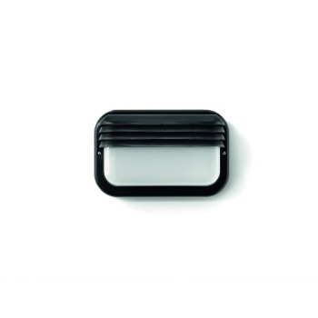 APLIQUE ECOLED E-27 18W HORIZONTAL NEGRO