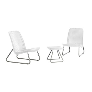 CONJUNTO KETER RIO RESINA INYECTADA RATAN MESA Y 2 SILLAS 77