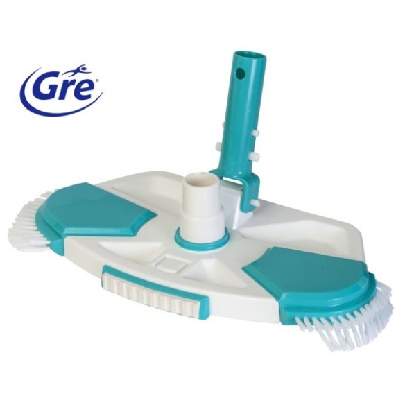 CABEZAL ASPIRACIÓN OVALADO CON CEPILLOS - GAMA CONFORT