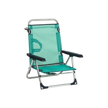 SILLA PLAYA FIBRELINE CON ASA ALUMINIO