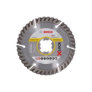 DISCO DIAMANTE BOSCH X-LOCK TURBO GENERAL OBRA 115X2 MM
