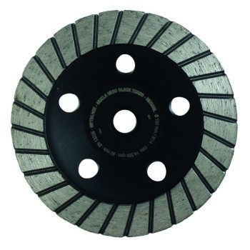 MUELA VASO DIAMANTE MUSSOL BLACK TURBO 105X105X2