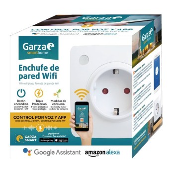 ENCHUFE DE PARED SMART WIFI 16A