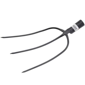 Horca forjada 3 púas para recoger heno y estiércol / 9013