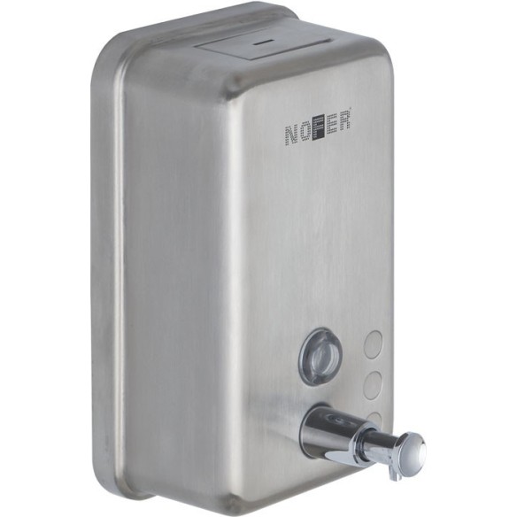DISPENSADOR DE JABON ACERO INOX CON DEPOSITO INTERIOR ABS