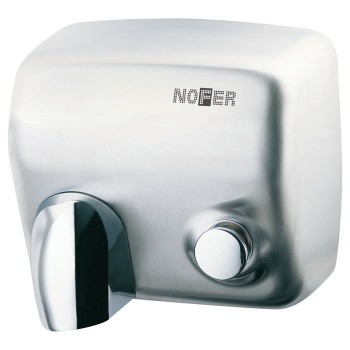 SECAMANOS ACERO INOX CICLON ACABADO SATINADO CON PULSADOR