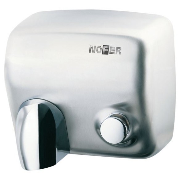 SECAMANOS ACERO INOX CICLON ACABADO SATINADO CON PULSADOR