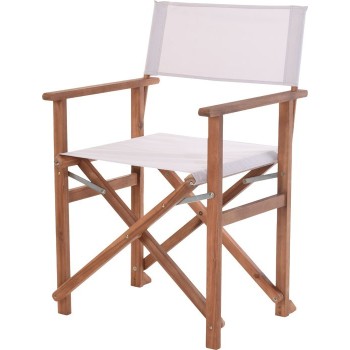 SILLA KOOPMAN DIRECTOR MADERA ACACIA 52X55X88 CM