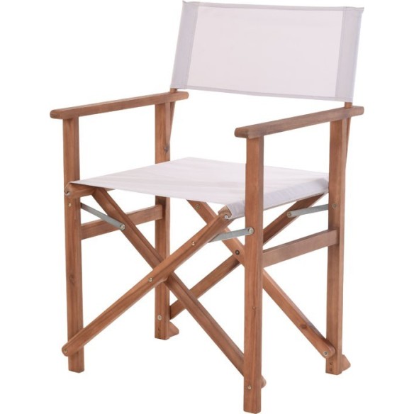 SILLA KOOPMAN DIRECTOR MADERA ACACIA 52X55X88 CM