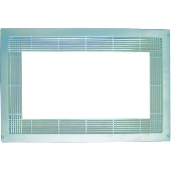 MARCO MICROONDAS 60X40CM PLASTICO EFECTO INOX