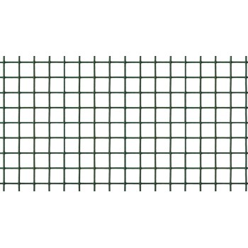 MALLA CENTRAL DE ENREJADOS ROLLO ELECTROSOLDADA GALVANIZADA PLASTIFICADO 13X13 MM 1X5 M