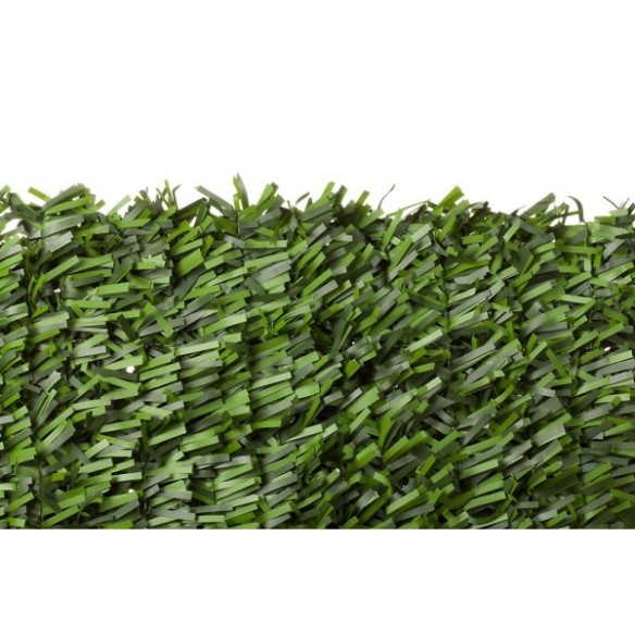 SETO ARTIFICIAL CENTRAL DE ENREJADOS ROLLO BICOLOR HOJA ANCHA 2X3 M