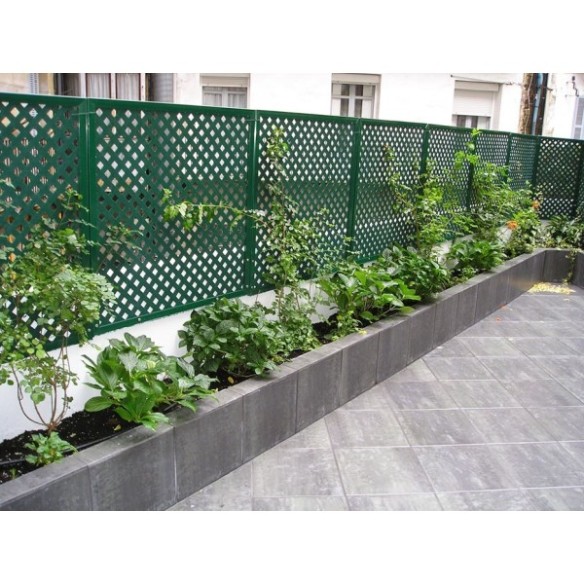 PANEL DECORATIVO NORTENE PRIVAT VERDE POLIMERO ORGANICO 1X2M