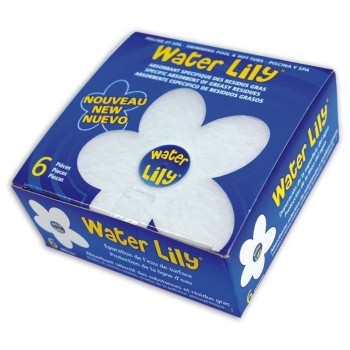 WATER LILY ABSORVENTE DE GRASAS 6 UDS