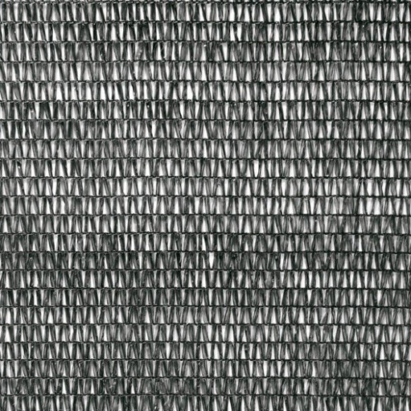 MALLA SOMBREO ROMBULL MINI ROLLO NEGRO RAFIA 70% 3X4M