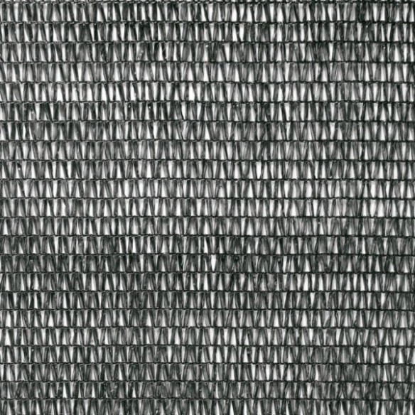 MALLA SOMBREO ROMBULL MINI ROLLO NEGRO RAFIA 70% 4X8M