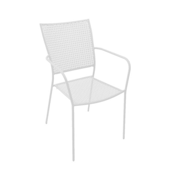 SILLA RESOL EGEO RESINA INYECTADA BLANCA