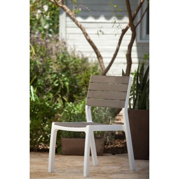 SILLA KETER HARMONY RESINA INYECTADA MARRON