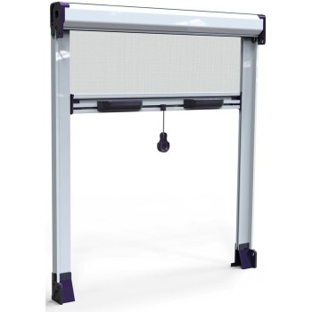 EASY - KIT MOSQUITERA ENROLLABLE VERTICAL 100 X 150. BLANCO