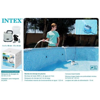 28606 - BOMBA DE VACIADO PISCINAS (220-240 VOLT)