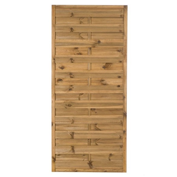 PANEL DECORATIVO FOREST STYLE NATURA MARRON MADERA PINO 90X200 CM MARCO 36 MM