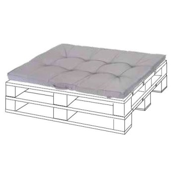 COJIN IDEA EUROPE LIVING 120X80X10 CM GRIS