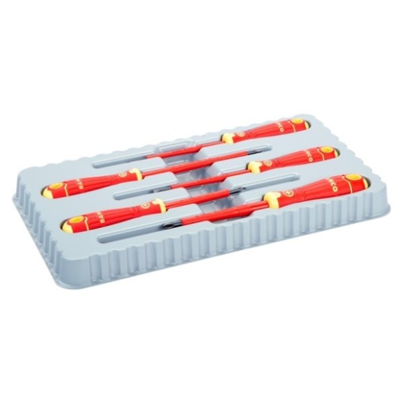 JUEGO DESTORNILLADORES BAHCO B220005 BAHCOFITT 5PZS AISLADOS PL/PH