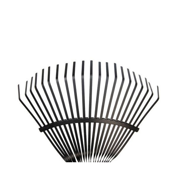 Escoba púas planas para limpieza de césped con mango madera FSC  / 3041CM