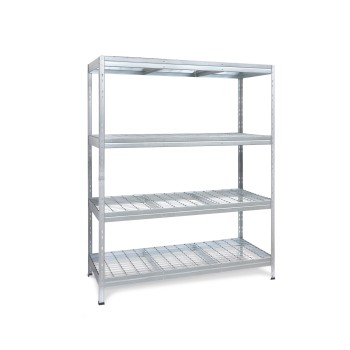 ESTANTERIA METALICA WIRE 180X150X60 GALVANIZADO