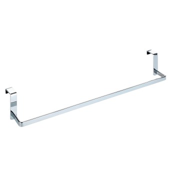 COLGADOR TOALLAS PUERTA 40CM LENTA CROMO