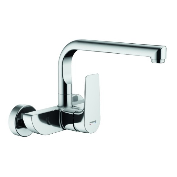 MONOMANDO FREGADERA MURAL KORAL CROMO