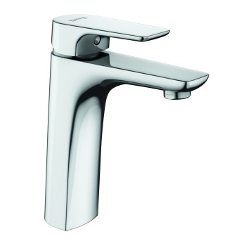 MONOMANDO DE LAVABO MEDIO ALTO KORAL CROMO