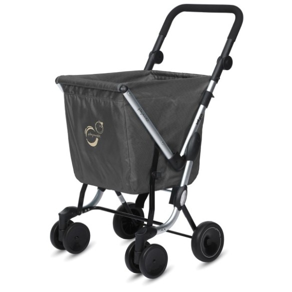 CARRO COMPRA PLEGABLE WE GO 50L MANILLARE REGULABLE 223 GRIS MARENGO