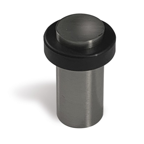 TOPE PUERTA CILINDRICO Ø3X7CM INOX