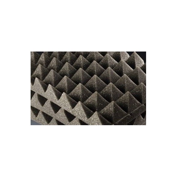ESPUMA ACUSTICA PIRAMIDE 45X45X4