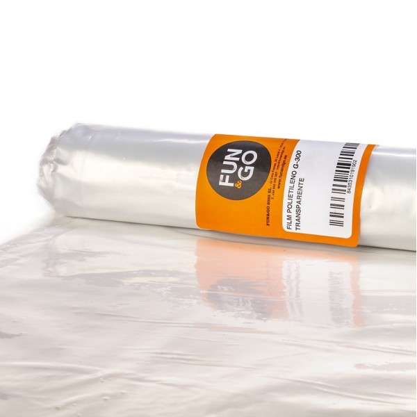 FILM POLIETILENO GALGA 400 2x10m TRANSPARENTE