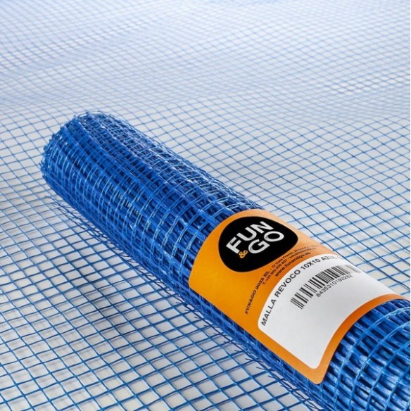MALLA REVOCO 10X10 AZUL DE 1X10M