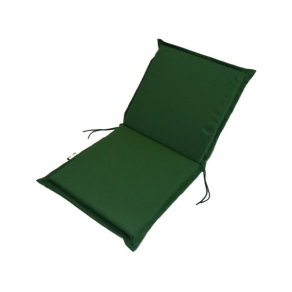 COJIN ZIPPO MONOBLOCK BAJO 95X48X6 VERDE/GRIS